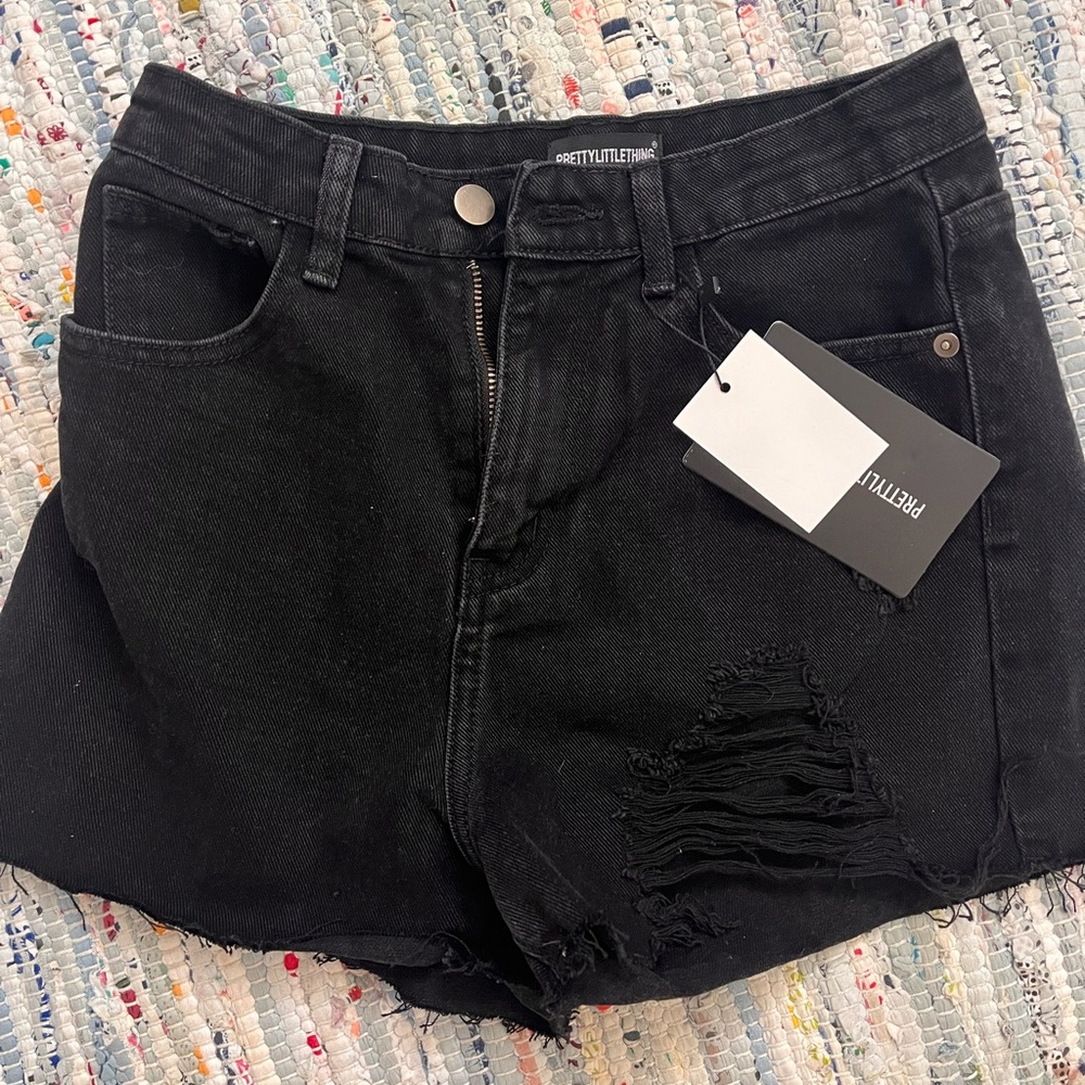 Pretty little thing denim shorts